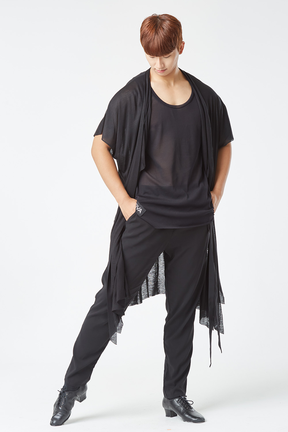 Sheer Black Cardigan (Unisex)