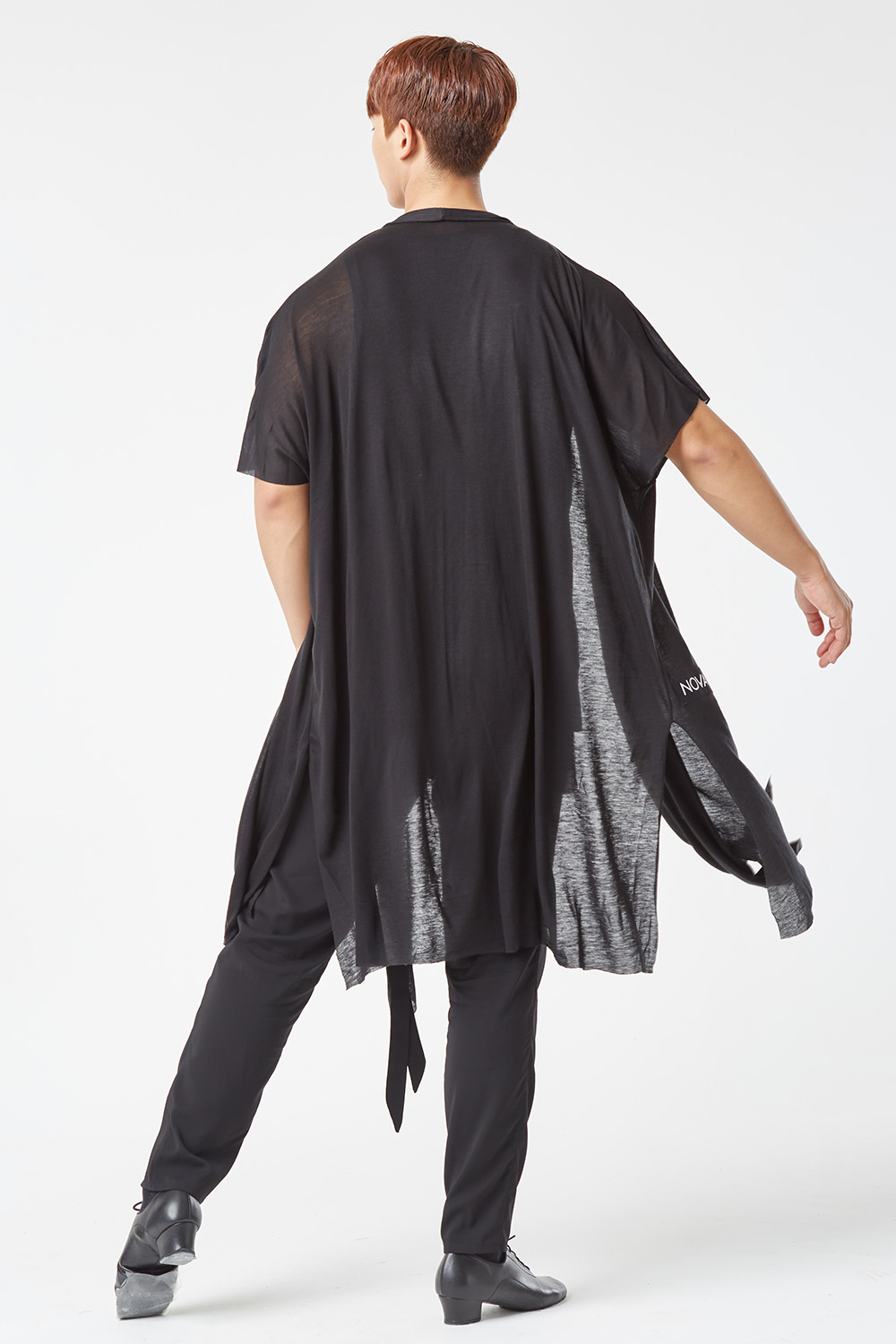 Sheer Black Cardigan (Unisex)