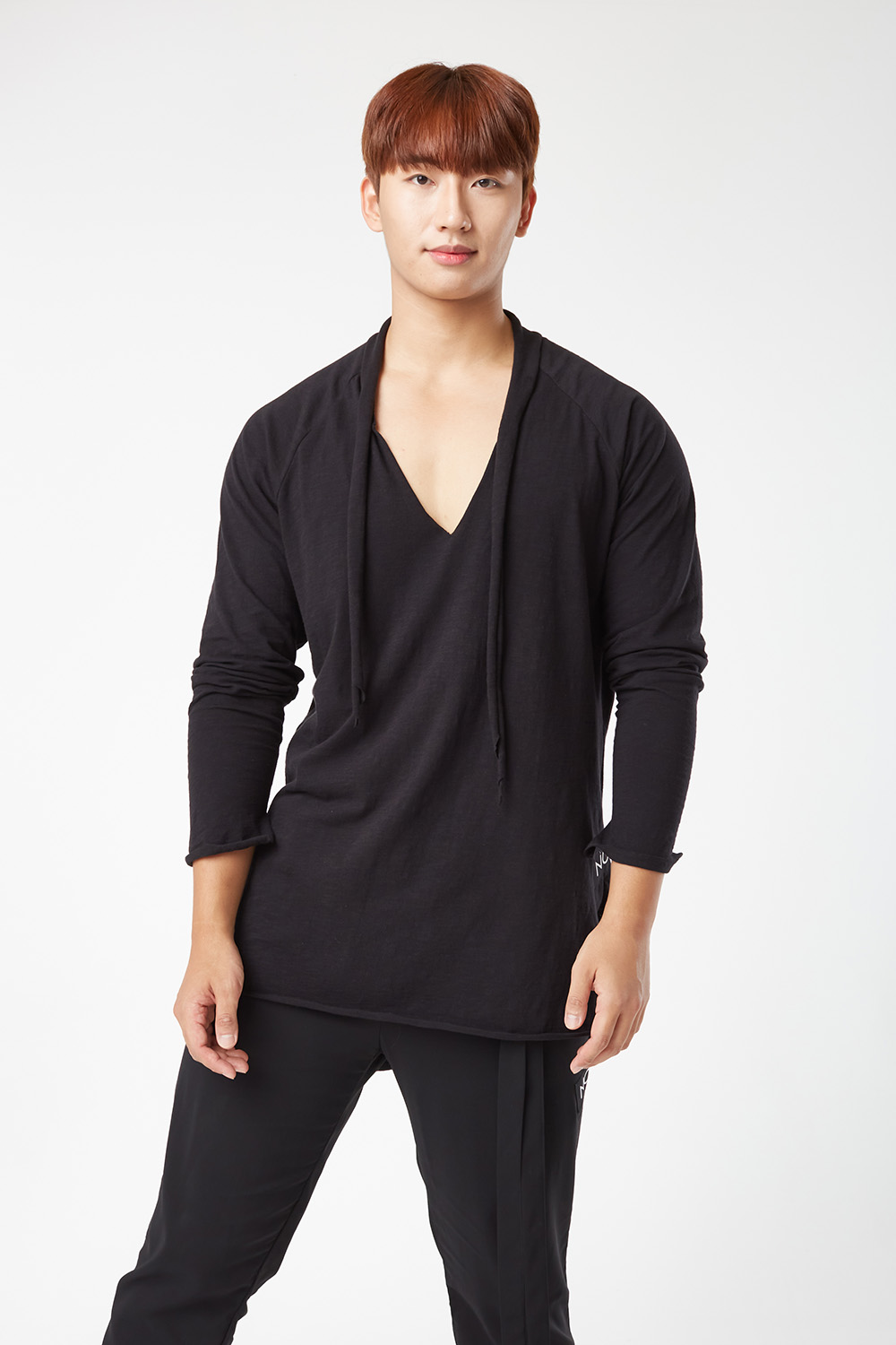 Deep V-neck Cotton Practice Shirt