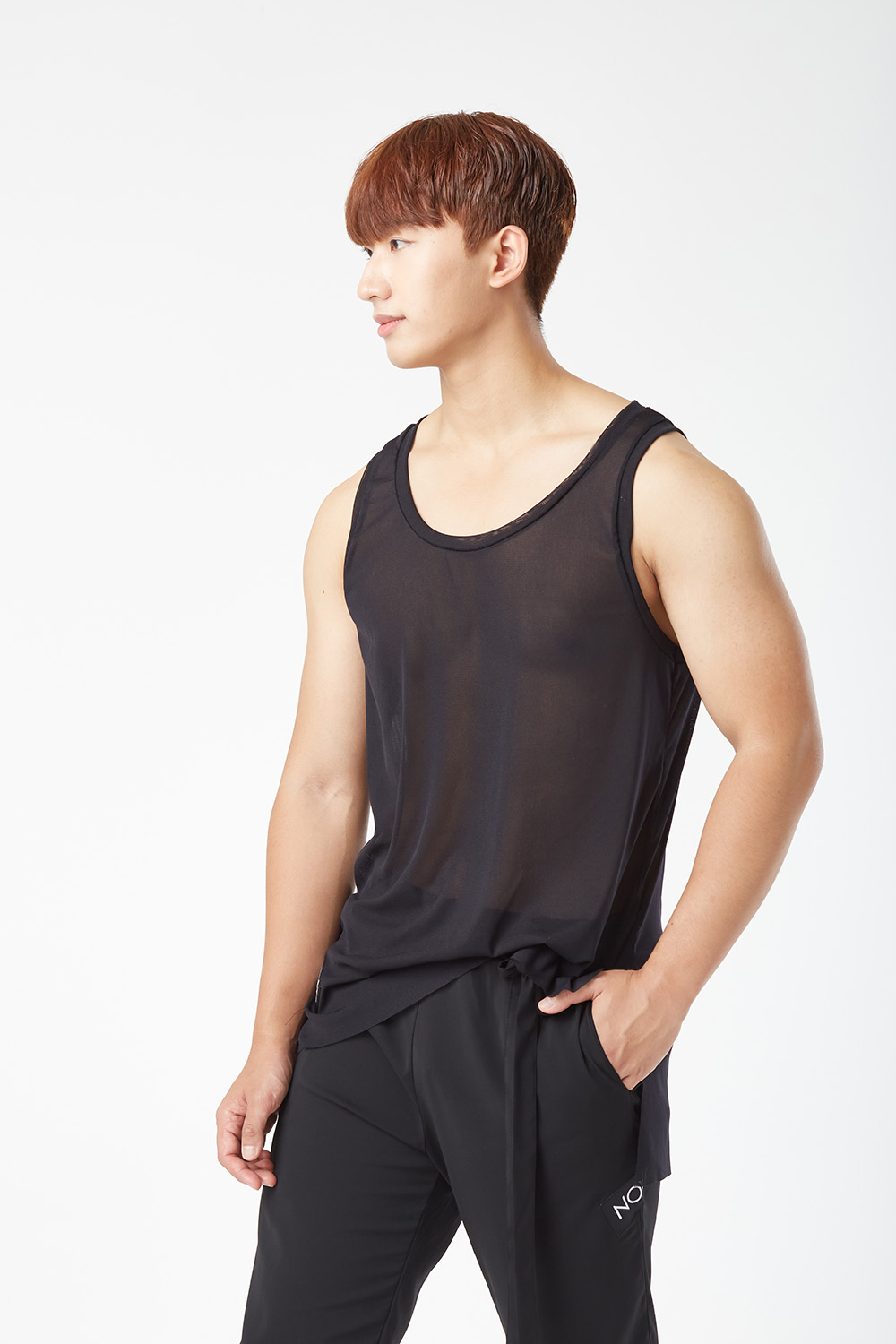 Sheer Tank Top for Men