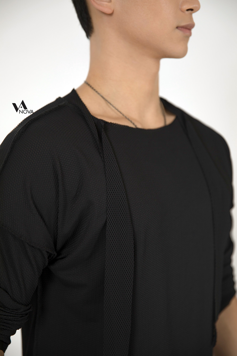 Men's Black Honeycomb Practice T- Shirt