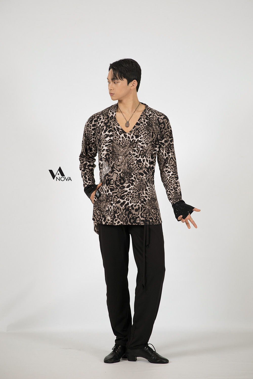 Men's Leopard Span T Shirt