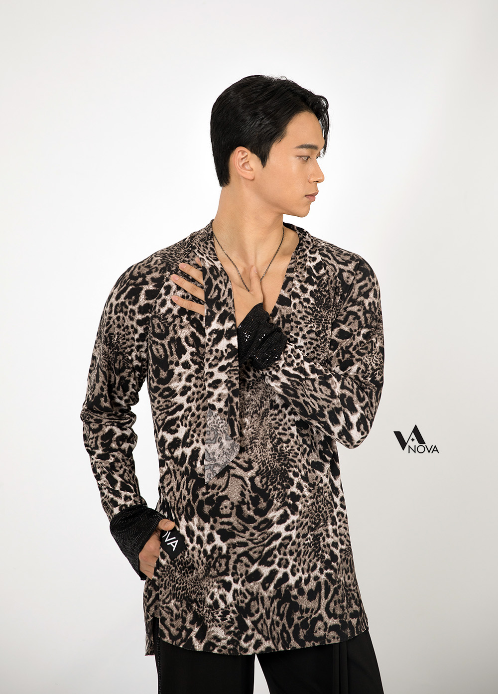 Men's Leopard Span T Shirt