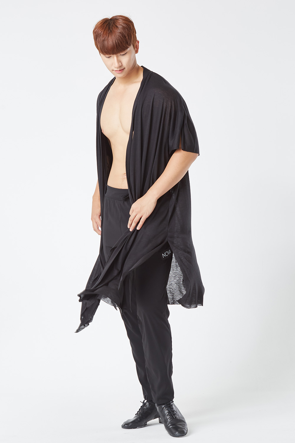 Sheer Black Cardigan (Unisex)