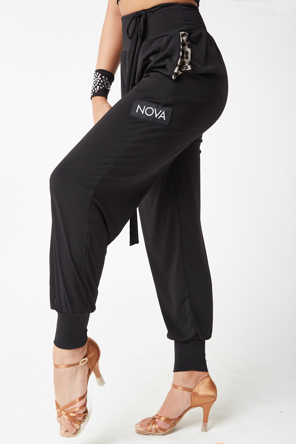 Black Jogger Pants with Pockets